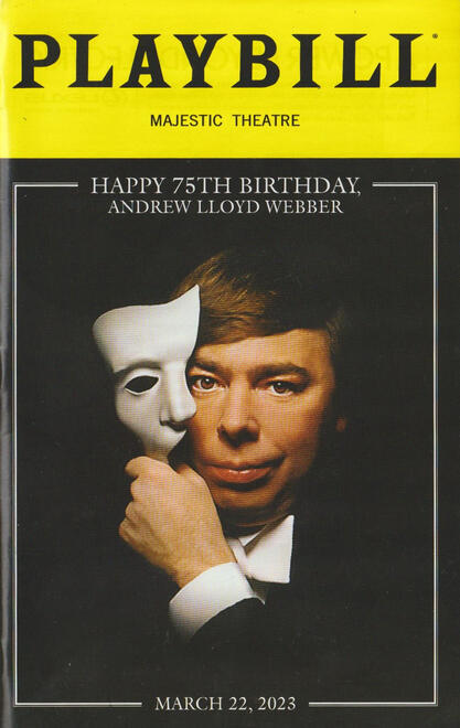 Andrew Lloyd Webber&#39;s 75th Birthday (3-22-2023)